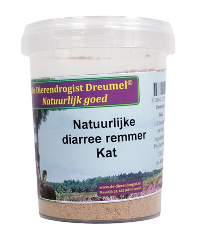 Dierendrogist Natuurlijke Diarree Remmer Kat voedingssupplement 200 gr