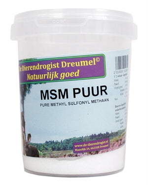 Dierendrogist Msm Puur Poeder voedingssupplement hond 250 gr