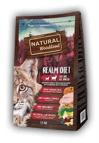 Natural Woodland Realm Diet kattenvoer droogvoer