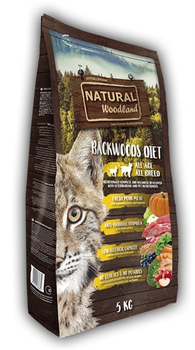 Natural Woodland Cat / Kitten Backwoods Diet kattenvoer droogvoer 5 kg