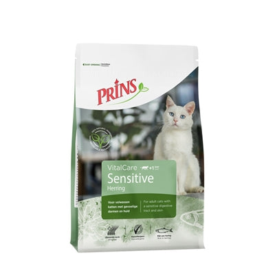 Prins Cat Vital Care Adult Sensitive Hypoallergeen kattenvoer droogvoer 4 kg