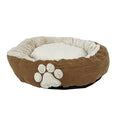 HUGS HONDENMAND OVAAL MOCHA BRUIN 61X61X13 CM