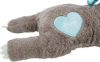 Trixie Pluche Luiaard Grijs Met Heartbeat Voor Puppy hondenspeelgoed 34 cm