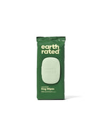 Earth Rated Dog Wipes Geurloos Composteerbaar hondenpoepzakjes 20,5x20,5 cm 100 st