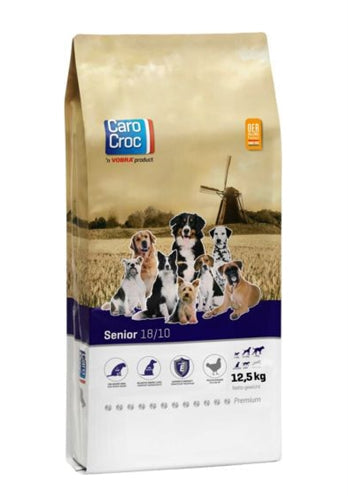 Carocroc Senior Silver 18/10 hondenvoer droogvoer 3 kg