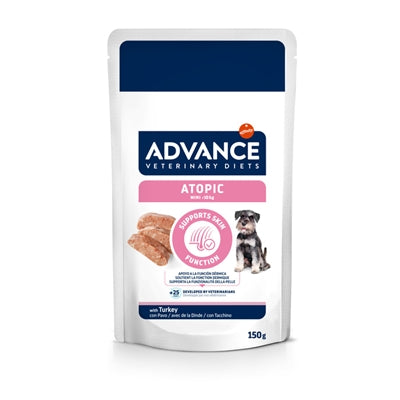 ADVANCE VETERINARY DIET DOG ATOPIC GEVOELIGE HUID 8X150 GR