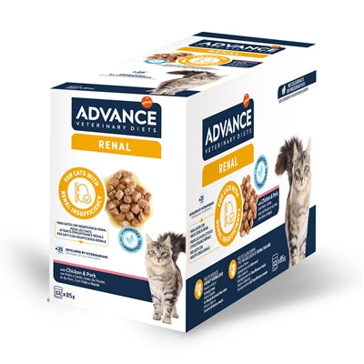 ADVANCE VETERINARY DIET CAT RENAL NIEREN 12X85 GR