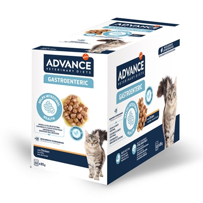 ADVANCE VETERINARY DIET CAT GASTROENTERIC SPIJSVERTERING 12X85 GR