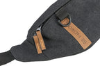 Trixie be Nordic Heuptas Zwart outdoor 24x8X11 cm Riem 50-165 cm