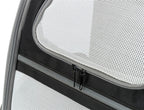 Trixie Hondentas Rugtas Chloe Lichtgrijs / Zwart 39x27x43 cm