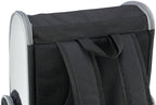 Trixie Hondentas Rugtas Chloe Lichtgrijs / Zwart 39x27x43 cm