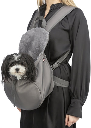 Trixie Hondentas Buikdrager Molly Grijs 25x17x38 cm