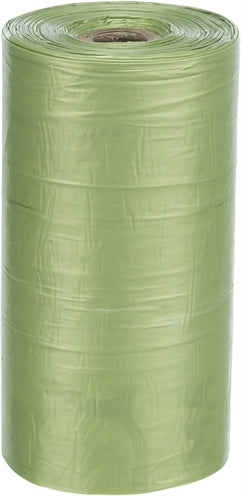 TRIXIE BE ECO HONDENPOEPZAKJES GERECYCLED GROEN 4X20 ZAKJES