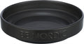 TRIXIE BE NORDIC VOERBAK KAT KERAMIEK / RUBBER ZWART 16 CM