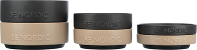 Trixie be Nordic Voerbak Kat Keramiek / Rubber Taupe 16 cm
