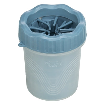 Trixie Pootreiniger Voor de Hond Silicone / pp Blauw vachtverzorging