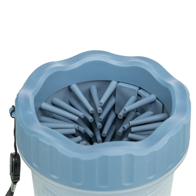 Trixie Pootreiniger Voor de Hond Silicone / pp Blauw vachtverzorging