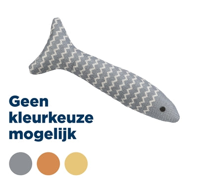 Trixie Vis Stof Catnip Voor Katten Assorti kattenspeelgoed 20 cm