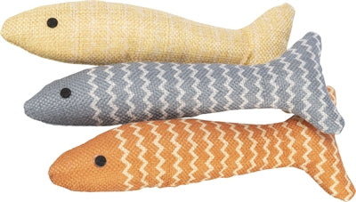 Trixie Vis Stof Catnip Voor Katten Assorti kattenspeelgoed 20 cm