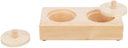 Trixie Snack Box Voor Ratten en Konijnen Hout knaagdierspeelgoed 14x3X7 cm