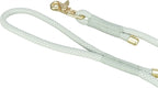 Trixie Soft Rope Hondenriem Saliegroen / Mint hondenhalsband 100x1 cm