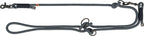 Trixie Soft Rope Hondenriem Verstelbaar Zwart / Grijs hondenhalsband 200x1 cm