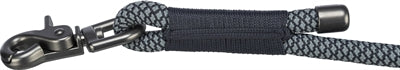 Trixie Soft Rope Hondenriem Verstelbaar Zwart / Grijs hondenhalsband 200x1 cm