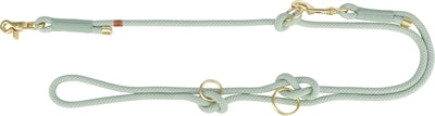 Trixie Soft Rope Hondenriem Verstelbaar Saliegroen / Mint hondenhalsband 200x1 cm