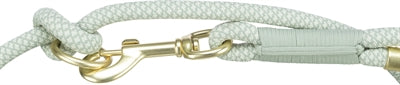 Trixie Soft Rope Hondenriem Verstelbaar Saliegroen / Mint hondenhalsband 200x1 cm