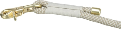 Trixie Soft Rope Hondenriem Verstelbaar Grijs / Lichtgrijs hondenhalsband 200x1 cm