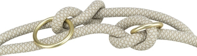 Trixie Soft Rope Hondenriem Verstelbaar Grijs / Lichtgrijs hondenhalsband 200x1 cm