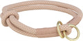 TRIXIE HALSBAND HOND SOFT HALF-SLIP ROZE / LICHTROZE 55X1 CM
