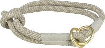 Trixie Halsband Hond Soft Half-slip Grijs / Lichtgrijs hondenhalsband hondenriem