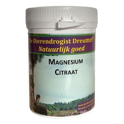 Dierendrogist Magnesium Citraat voedingssupplement hond