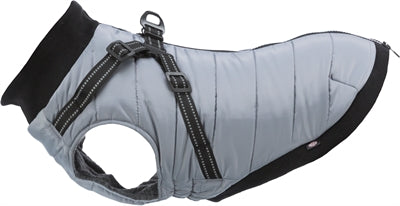 Trixie Hondenjas Pontis Met Tuig Grijs hondenkleding 45 cm