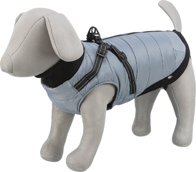 Trixie Hondenjas Pontis Met Tuig Grijs hondenkleding 45 cm