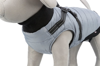 Trixie Hondenjas Pontis Met Tuig Grijs hondenkleding 45 cm