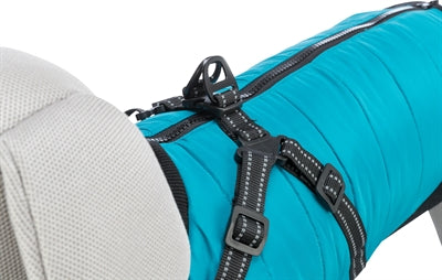Trixie Hondenjas Pontis Met Tuig Aqua hondenkleding 45 cm
