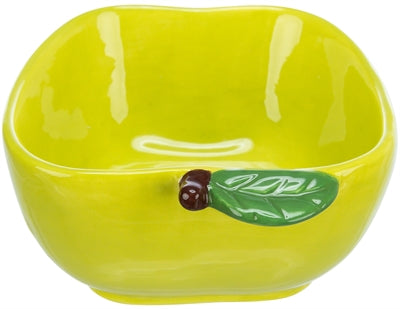 Trixie Voerbak Waterbak Appel Keramiek drinkbakken 12x11 cm 180 ml