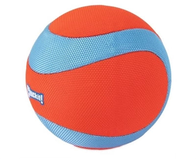 Chuckit Amphibious Mega Ball Oranje / Blauw hondenspeelgoed 12x12x12CM