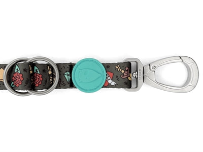Morso Hondenriem Verstelbaar Gerecycled Ink Tank Groen hondenhalsband nylon