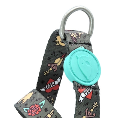 Morso Norwegian Hondentuig Gerecycled Ink Tank Groen hondenhalsband hondenriem nylon