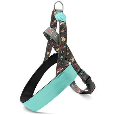 Morso Norwegian Hondentuig Gerecycled Ink Tank Groen hondenhalsband hondenriem nylon