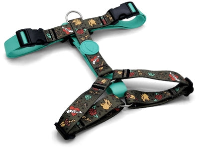 Morso Hondentuig H-tuig Gerecycled hondenhalsband hondenriem nylon