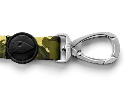 Morso Hondenriem Gerecycled Full Metal Dog Bruin hondenhalsband nylon