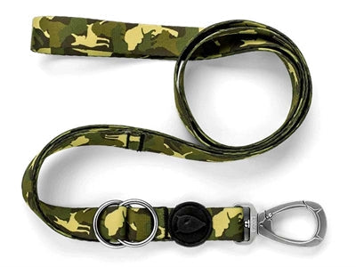 Morso Hondenriem Verstelbaar Gerecycled Full Metal Dog Bruin hondenhalsband nylon