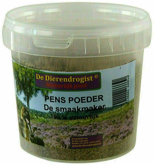 Dierendrogist Gemalen Penspoeder voedingssupplement hond 400 gr