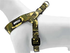 Morso Mini Hondentuig Verstelbaar Gerecycled Full Metal Dog Bruin hondenhalsband hondenriem nylon