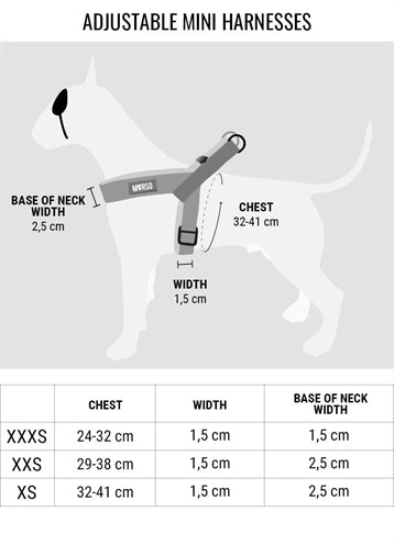 Morso Mini Hondentuig Verstelbaar Gerecycled Full Metal Dog Bruin hondenhalsband hondenriem nylon