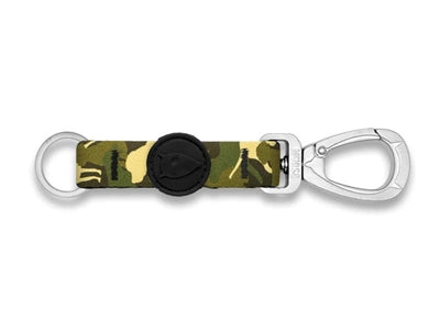 Morso Key Cord Sleutelhanger Gerecycled Full Metal Dog Bruin hondenhalsband hondenriem nylon